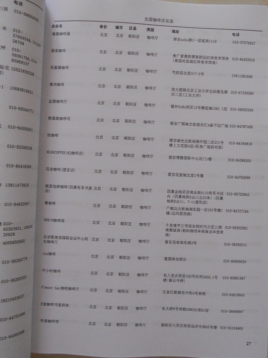 全國咖啡店名單助您立刻獲得大量潛在客戶信息，大大減少銷售成本，是您的事業事半功倍